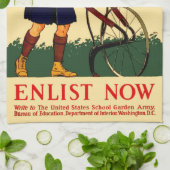 Victory Garden Küchentuch (Gefaltet)