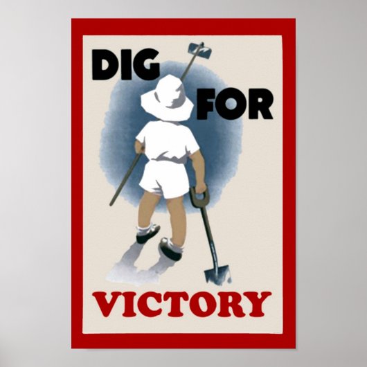 Victory Garden Poster (Vorne)