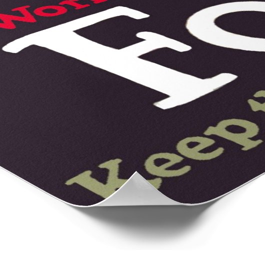 Victory Garden Poster (Ecke)