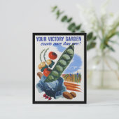 Victory Garden Postkarte (Stehend Vorderseite)