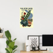 Victory Garden Vintage Poster (Heimbüro)