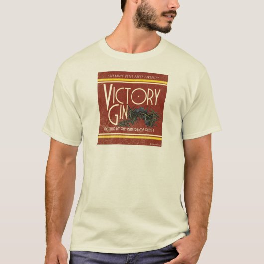 Victory Gin T-Shirt (Vorderseite)