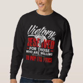 Victory Is Reserved Aikido Karate Jiu Jitsu Sweatshirt (Vorderseite)