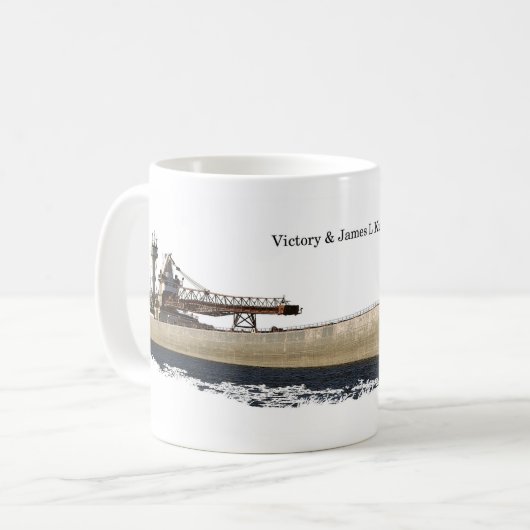 Victory & James L. Kuber LLC Tasse (Vorderseite Links)