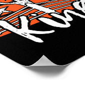 Victory King - Boxfan Fitnessstudio Boxer Kickboxe Poster (Ecke)