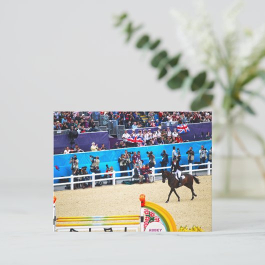 Victory Lap Postkarte (Stehend Vorderseite)