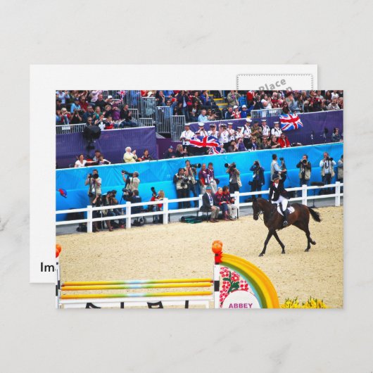 Victory Lap Postkarte (Vorne/Hinten)