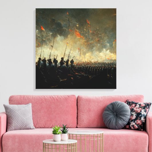 Victory Leinwanddruck (Insitu (Wohnzimmer))