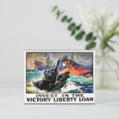 Victory Liberty Loan Postkarte (Stehend Vorderseite)