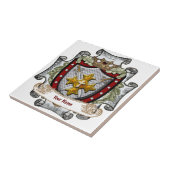 Victory Shield Nachname Fliese (Seite)