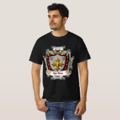 Victory Shield Nachname T-Shirt (Vorne ganz)