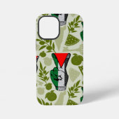 Victory Sign Hand Resistance Red Triangle Symbol iPhone Hülle (Rückseite)