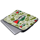 Victory Sign Hand Resistance Red Triangle Symbol Laptopschutzhülle (Vorne Knopf)