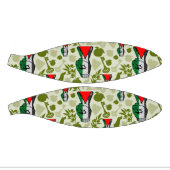 Victory Sign Hand Resistance Red Triangle Symbol Mini Basketball (Panele)