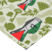 Victory Sign Hand Resistance Red Triangle Symbol Tischdecke (Schrägansicht)