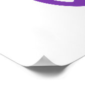 Vicuna personalize ABC: Letter V - Add Your Name Poster (Ecke)