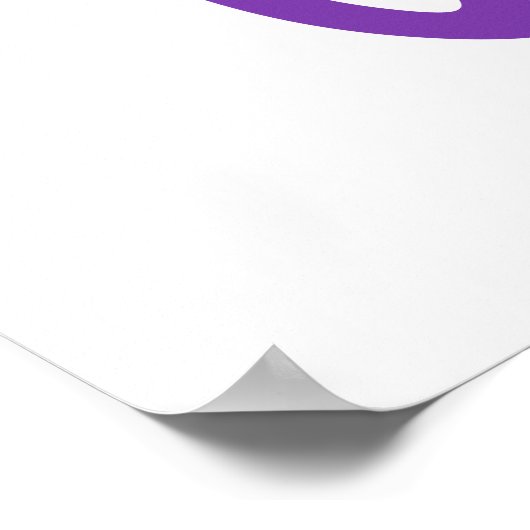 Vicuna personalize ABC: Letter V - Add Your Name Poster (Ecke)