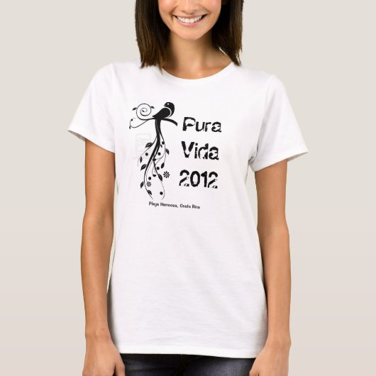 Vida 2012 Costa Rica Shirt (Vorderseite)