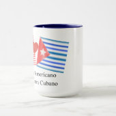 Vida americano, Corazón cubano Tasse (Zentrum)