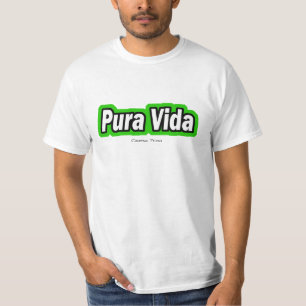 Vida, Costa Rica - besonders angefertigt T-Shirt