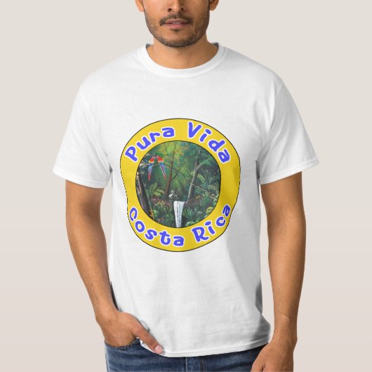 Vida, Costa Rica T-Shirt (Vorderseite)