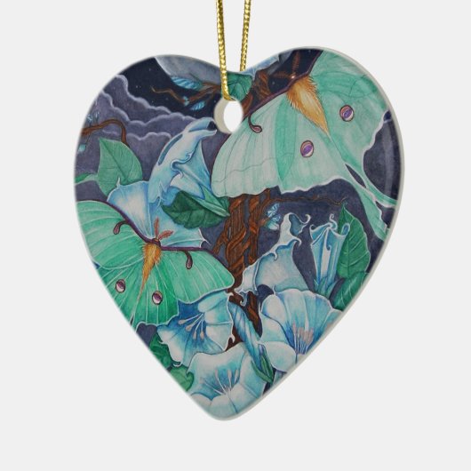 Vida de la Luna Keramikornament (Links)