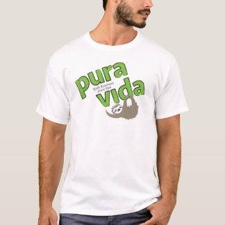 Vida Sloth-Schongebiet-T-Shirt T-Shirt