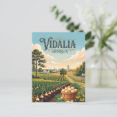 Vidalia, Georgia Postkarte (Stehend Vorderseite)
