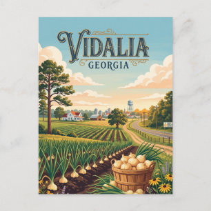 Vidalia, Georgia Postkarte