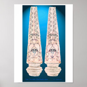 Vidar Flammen-Spalte Poster