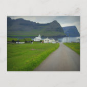 Vidareidi, Färöer Postkarte (Vorderseite)