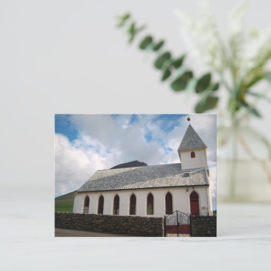 Vidareidi, Färöer Postkarte (Stehend Vorderseite)