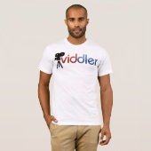 Viddler.com-Logo-Shirt T-Shirt (Vorne ganz)