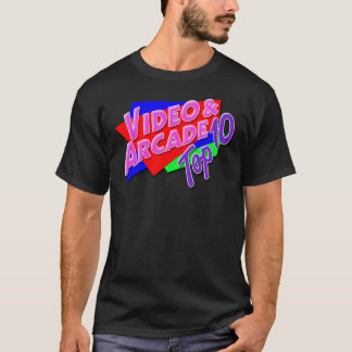 Video &amp Arcade Top 10 Klassischer T - Shirt