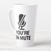 Video Call, Sie sind auf stumm Milchtasse (Linke Ecke)