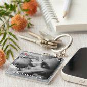 Video Camera Foto Bester Vater je Schlüsselanhänger (Vorderseite rechts)