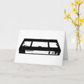 Video Cassette VHS Karte (Gelbe Blume)