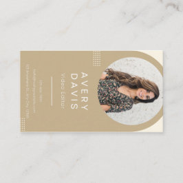 Video-Editor für Visitenkarten Telefonnummerkarte