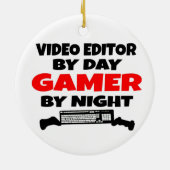 Video Editor Gamer Keramikornament (Hinten)