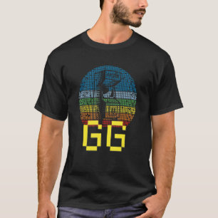 Video-Game-Arcade-Maschine-Bit-Konzeptvideospiel T-Shirt