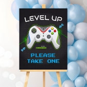 Video Game Birthday Gamer Lieblings-Signatur Poster