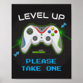 Video Game Birthday Gamer Lieblings-Signatur Poster (Vorne)