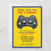 Video Game Birthday Party