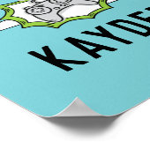 Video Game Birthday Poster (Ecke)