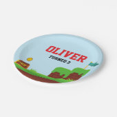 Video Game Birthday Tellers Gamer Party - Zubehör Pappteller (Schrägansicht)