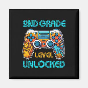 Video Game Boys Kinder 2. Klasse Entsperrte Ck T Magnet