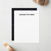 Video Game Boy's Mitteilungskarte (Vorderseite/Rückseite Beispiel)