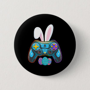 Video Game Bunny Eggs Kostüme Ostertagen Kinder Ki Button