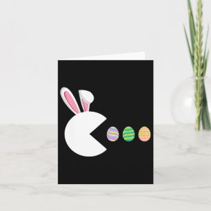 Video Game Bunny Eggs Osterspiel Kinderspielerinne Karte