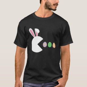 Video Game Bunny Eggs Osterspiel Kinderspielerinne T-Shirt